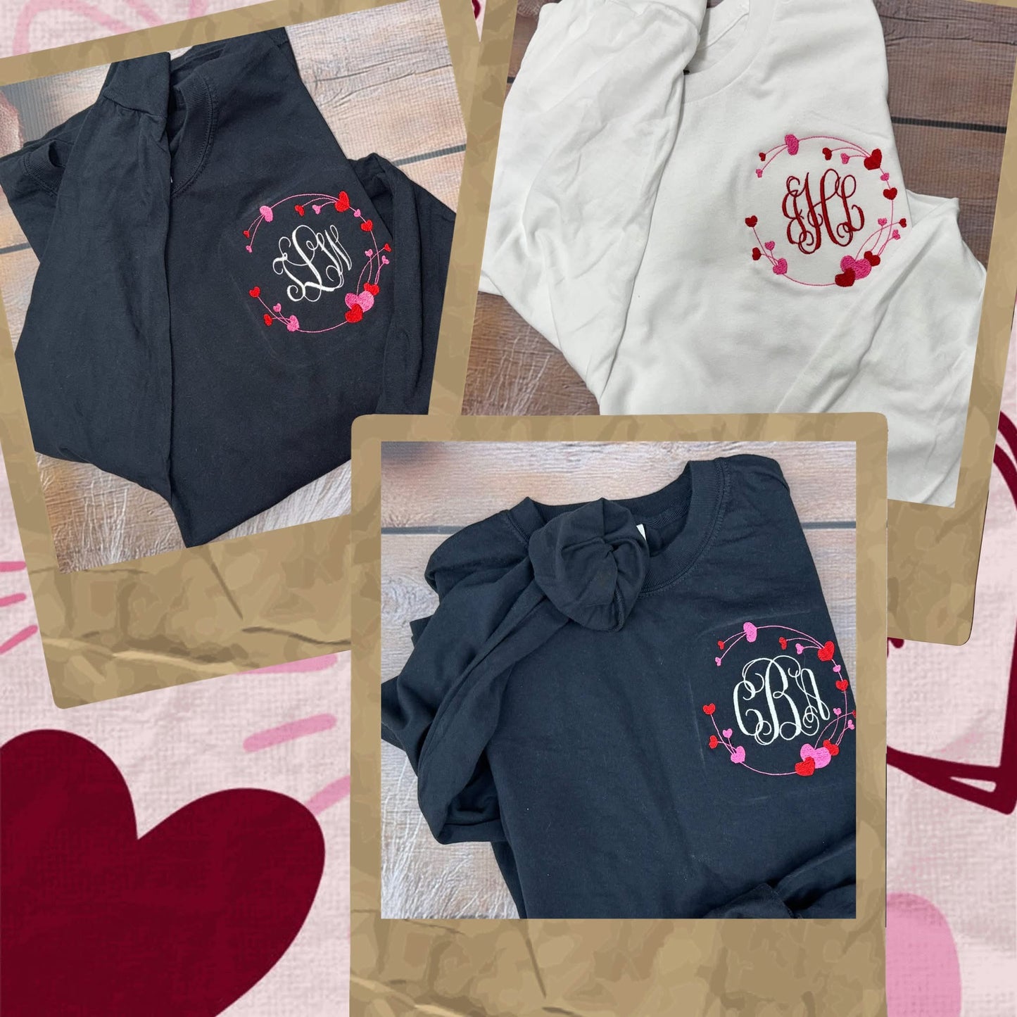 Pre Order: Valentines š Embroidery