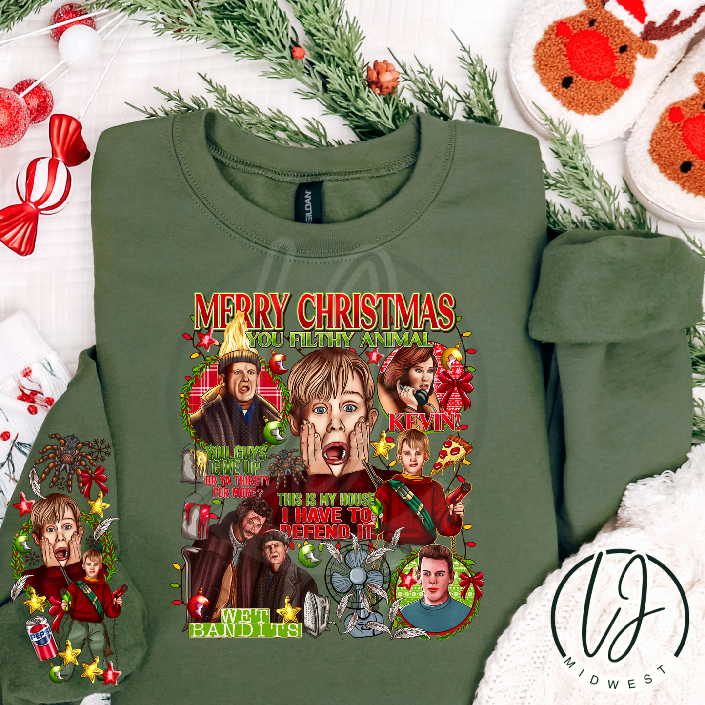 McCallister Christmas with Sleeve
