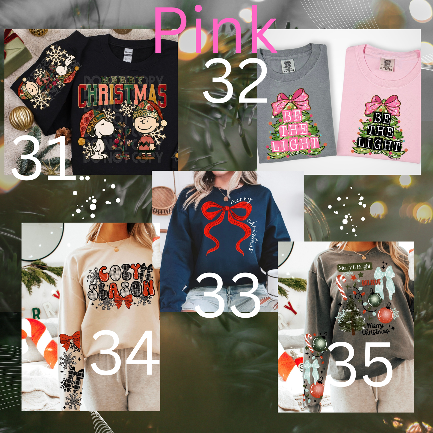 “Pink” Christmas Tower