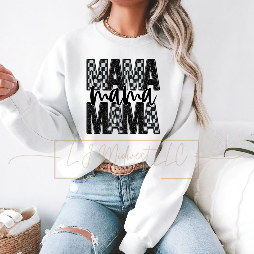 MAMA stacked black/white