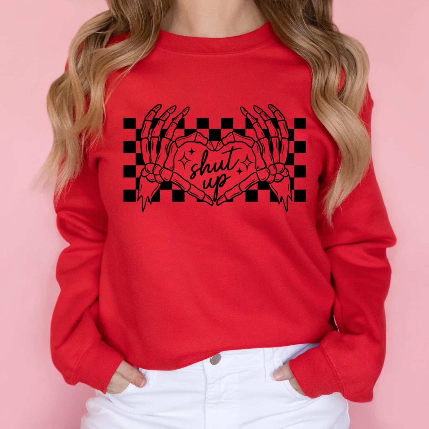 Shut Up Skelly-blk ink