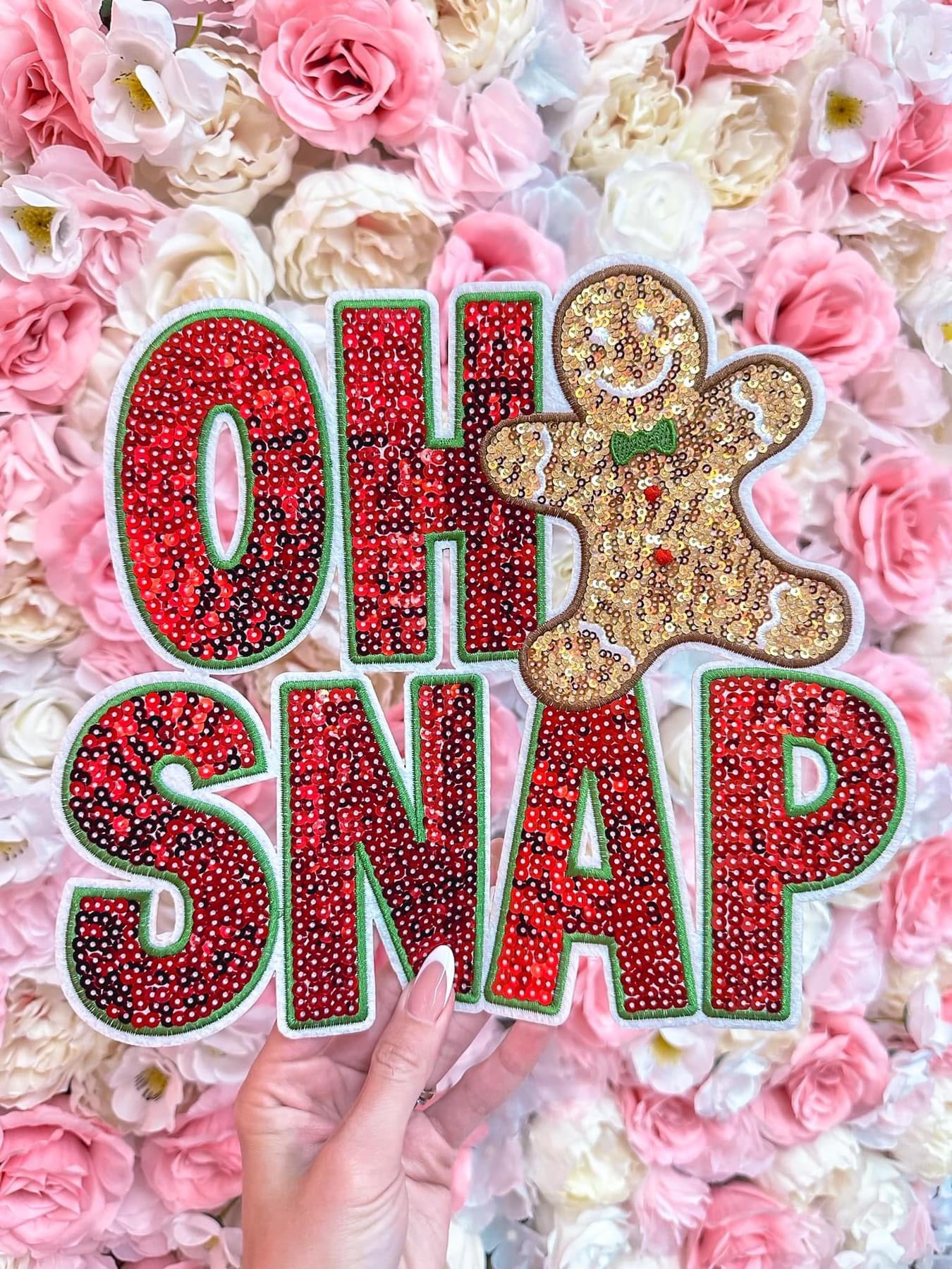Upgraded PATCHES-Chenille or Sequin