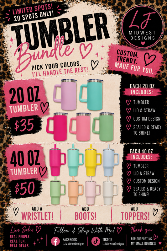 Bundle Bar LIVE only