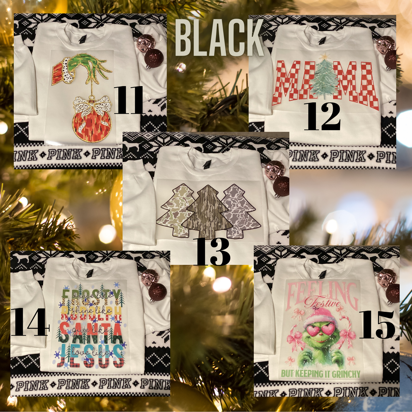 “Black” Christmas Tower