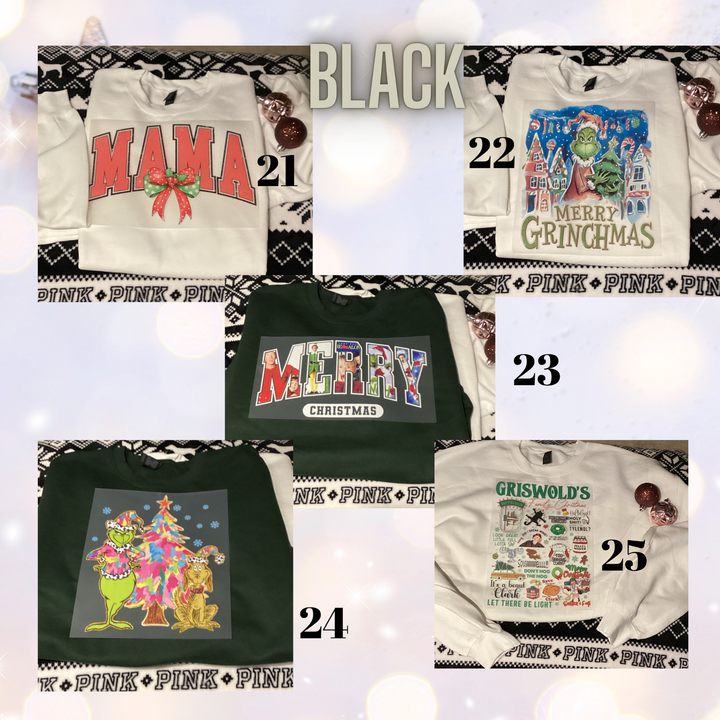 “Black” Christmas Tower