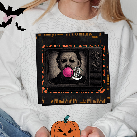 Spooky Bubble Gum:sublimation ONLY