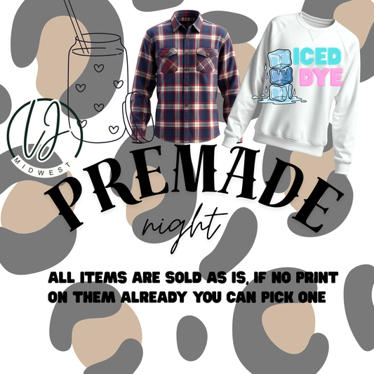 Pre Made Live Claim Night