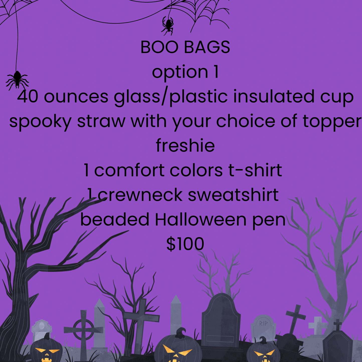 BOO BAGS
