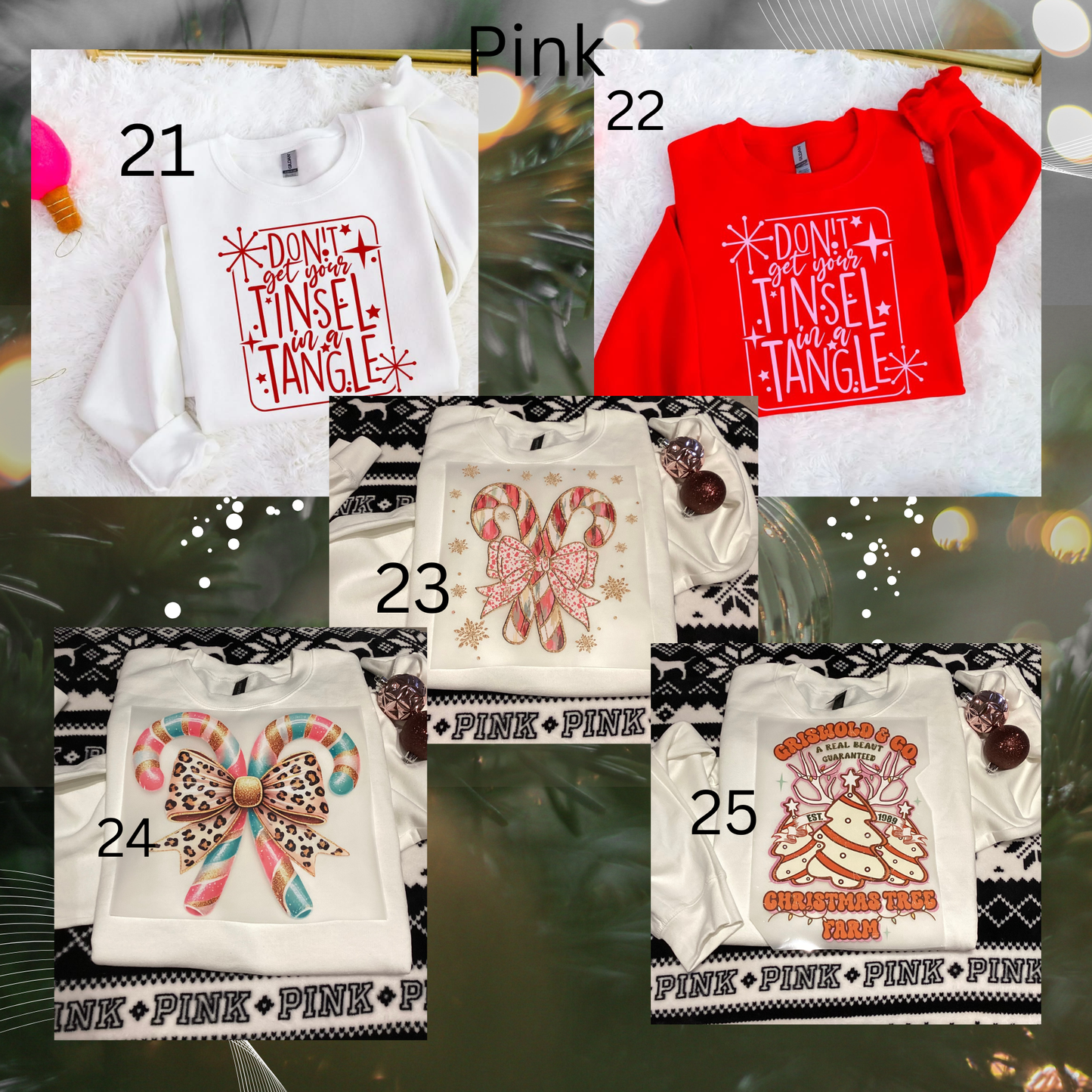 “Pink” Christmas Tower
