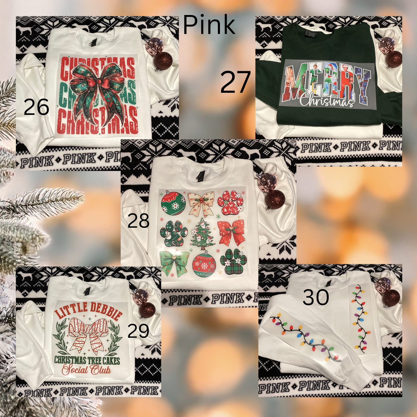 “Pink” Christmas Tower