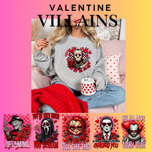 Valentine's Villain's Sweatshirt